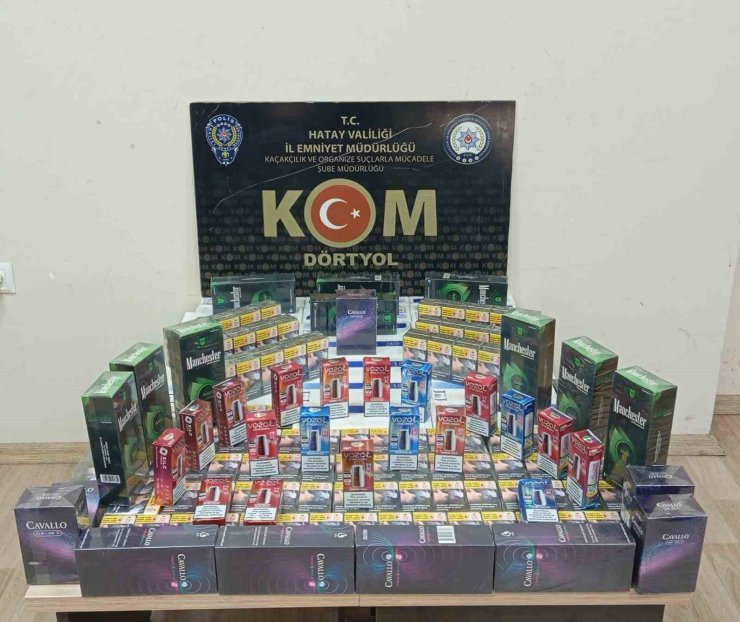 Hatay’da sahte içki ve kaçakçılık operasyonu