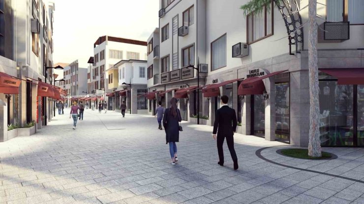 Tarihi çarşıda tarihi dönüşüm