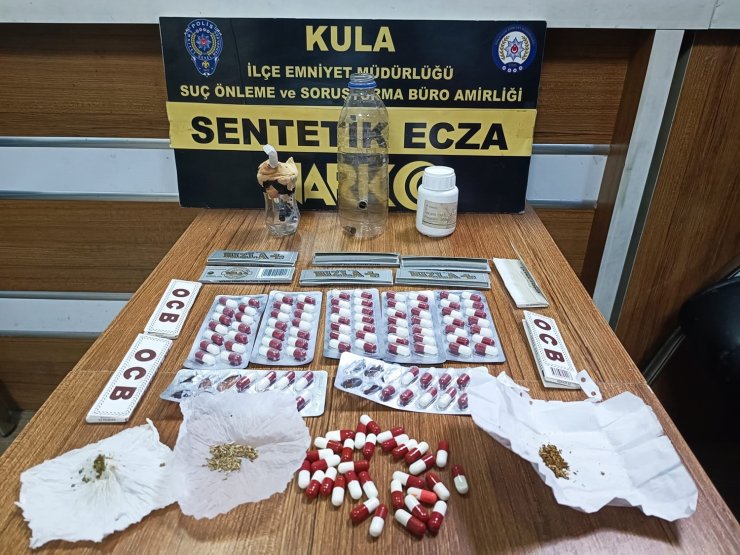 Kula’da 19 şahıs yakalandı