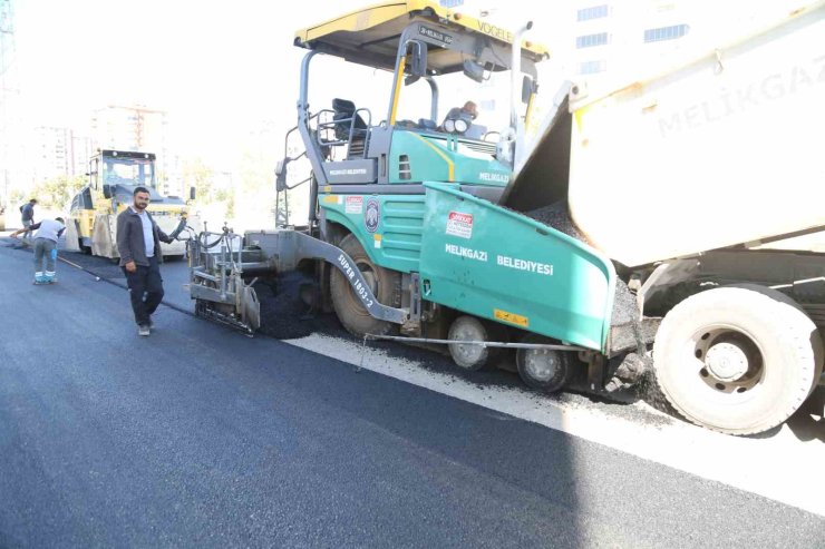 Esentepe mahallesinde asfalt çalışması yapıldı