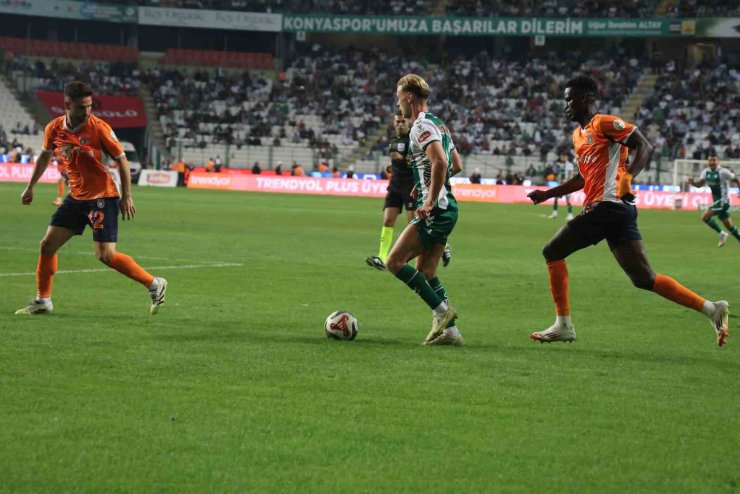 Trendyol Süper Lig: Konyaspor: 2 - RAMS Başakşehir: 1 (Maç sonucu)