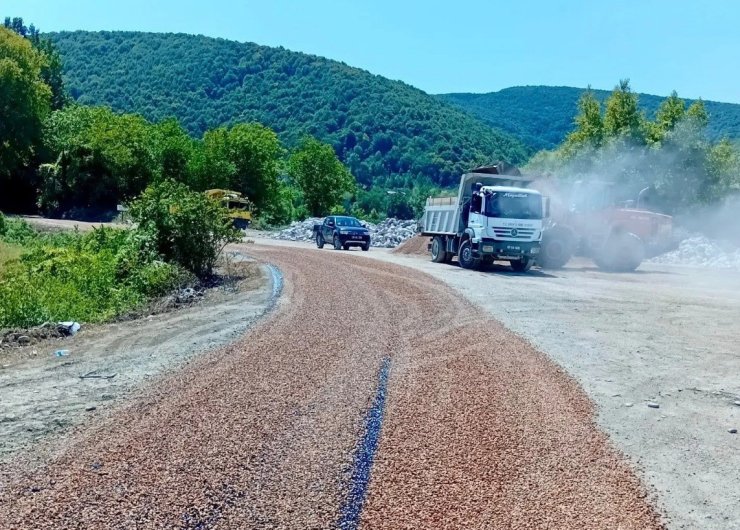 Sinop’ta grup yollarında asfaltlama çalışmaları tamamlandı