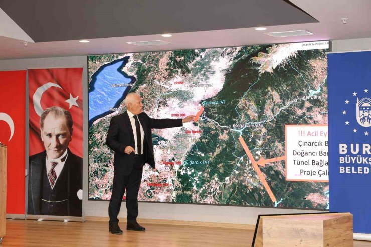 Başkan Bozbey: "Bursa’nın susuz kalmaması için çalışıyoruz"