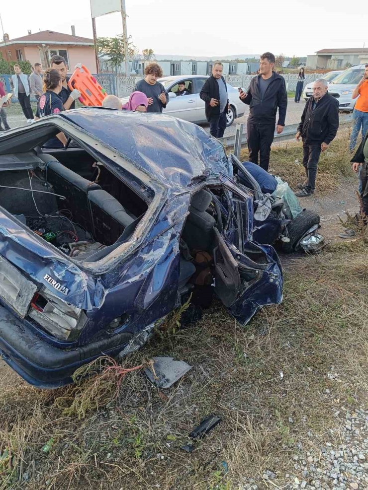 Gönen-Bandırma yolunda trafik kazası: 1 kişi yaralandı