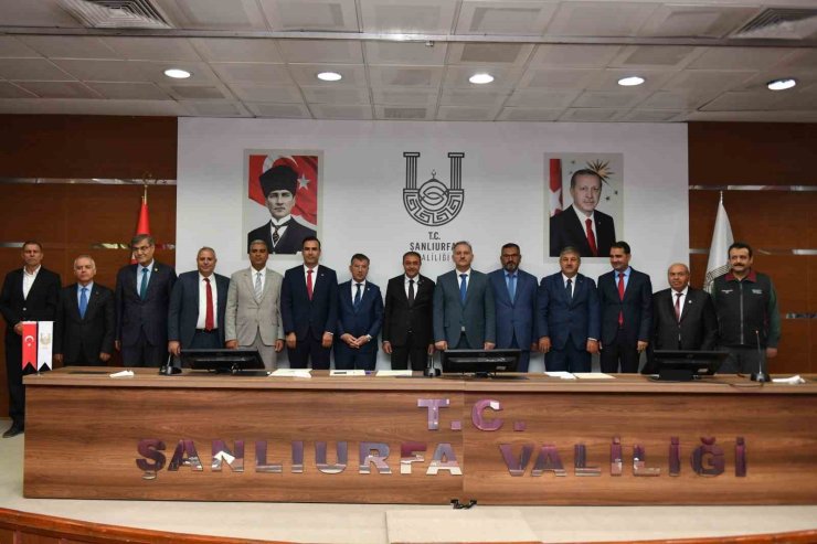 Şanlıurfa’da fıstık ve pamuk için eylem planı belirlendi