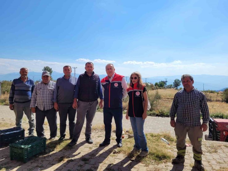 Buharkent’te üreticiler bilgilendirildi