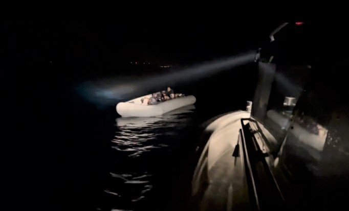 Bodrum’da 33 düzensiz göçmen yakalandı, 21’i kurtarıldı
