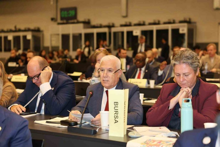 Başkan Bozbey’den Cenevre’de ‘Sürdürülebilir su yönetimi’ açıklaması