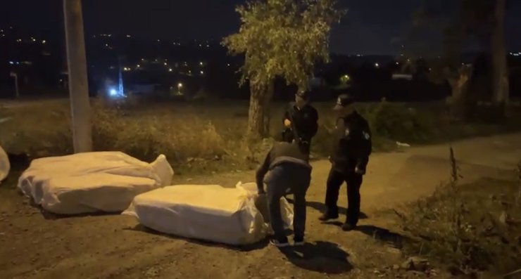 Samsun’da gece açık alandaki çuvallardan 215 bin uyuşturucu ele geçirildi: 2 gözaltı