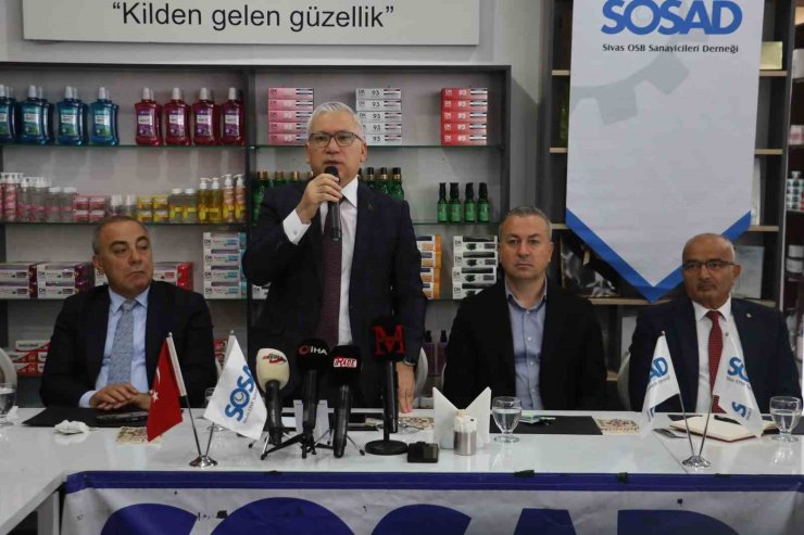 Sivas Organize Sanayi Bölgesi’nde doluluk oranı yüzde 99’a ulaştı