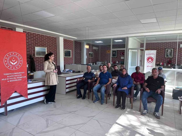 Ağın’da kadına yönelik şiddetle mücadele çalışması