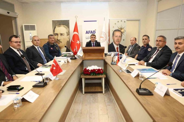 Afet riski azaltma planı yapıldı