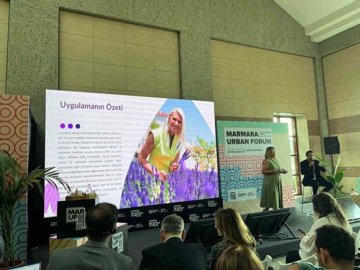 Bilecik’in "Lavanta" projesi Marmara Kentsel Forumu’nda ilgi gördü