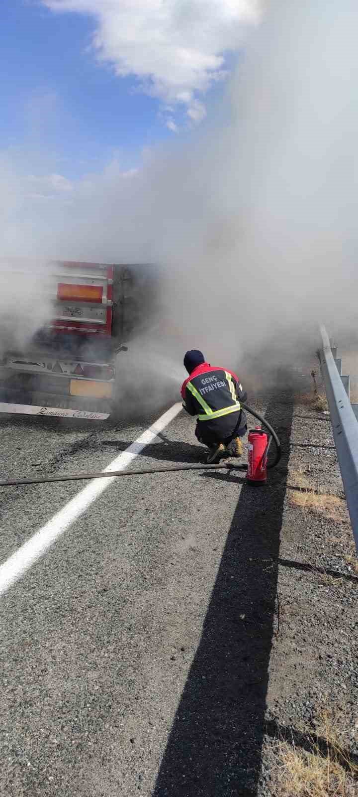 Alev alan dorse söndürüldü