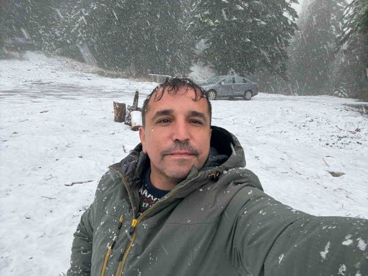 Safranbolu’dan yüksek kesimleri beyaza büründü