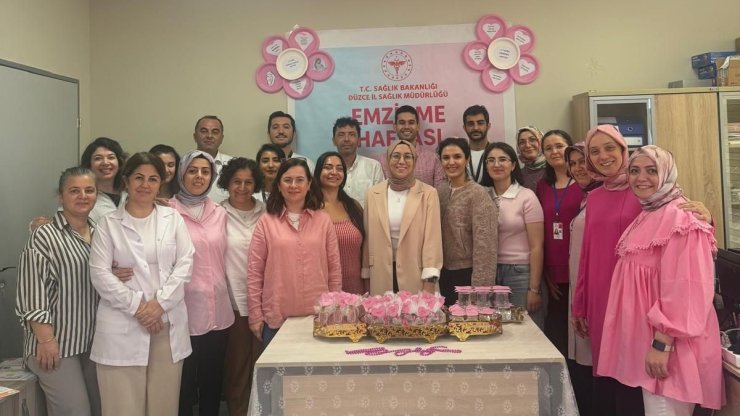 Akçakoca’da Emzirme ve Normal Doğum Haftası birlikte kutlandı