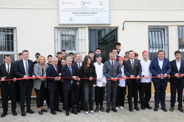 Saros Gastronomi Merkezi açıldı