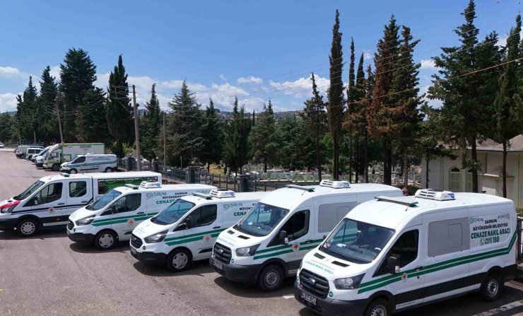 Samsun Büyükşehir’den cenaze yakınlarına ulaşım ve taziye desteği