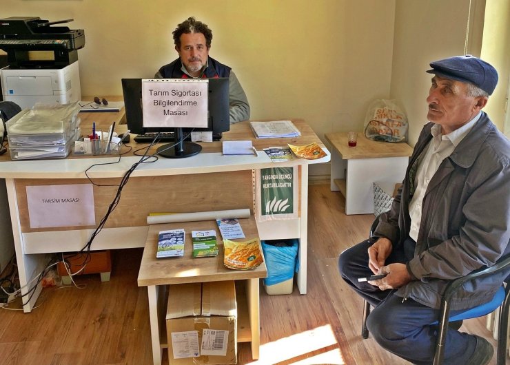Emet’te üreticiler için Tarım Sigortası Bilgilendirme Masası