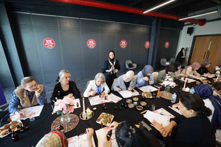 Kadınlara aromaterapi eğitimi