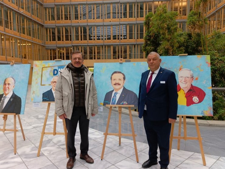 Başkan Bıyık, Türk ve Alman iş insanları yer aldı