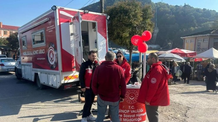 Sosyal hizmetler vatandaşın ayağına gitti