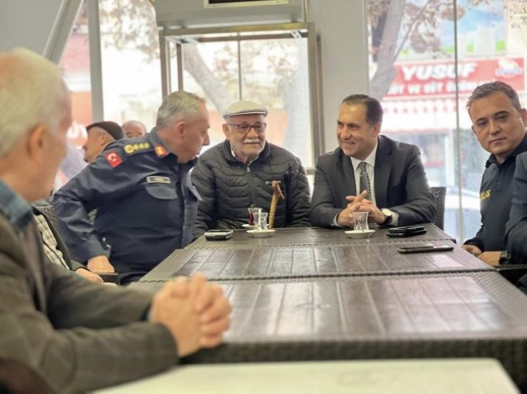 Bozüyük’te esnaf ve vatandaşlarla buluşma