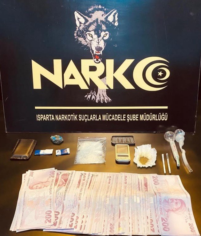 Isparta’da uyuşturucu operasyonu: 2 şüpheli gözaltına alındı