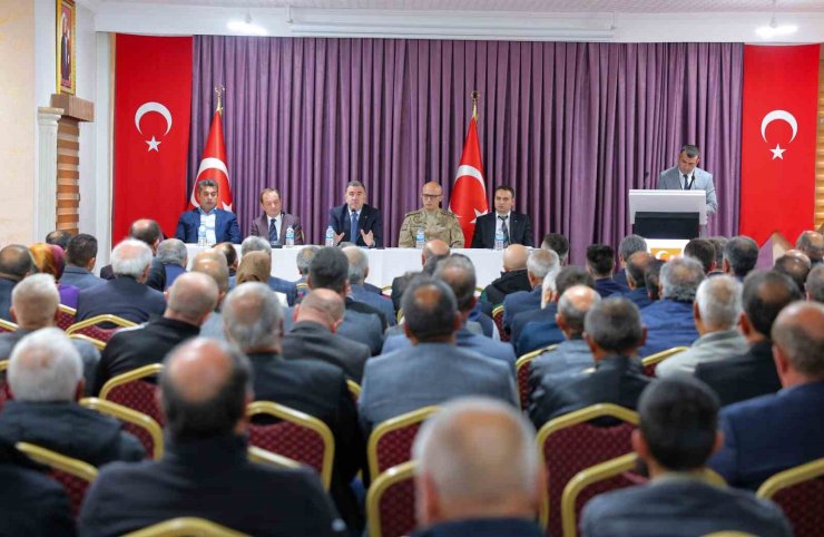 Bayburt’ta köylerin yatırım planları masaya yatırıldı