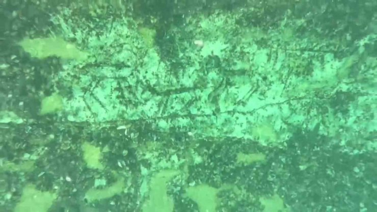 Adıyaman’da 12 bin yıllık kaya resimleri su altında görüntülendi