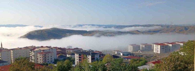 Kulp’ta sabah saatlerinde sis etkili oldu