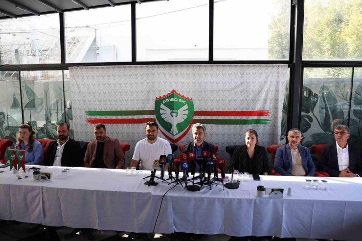 Amed SF’de yeni yönetim tanıtıldı