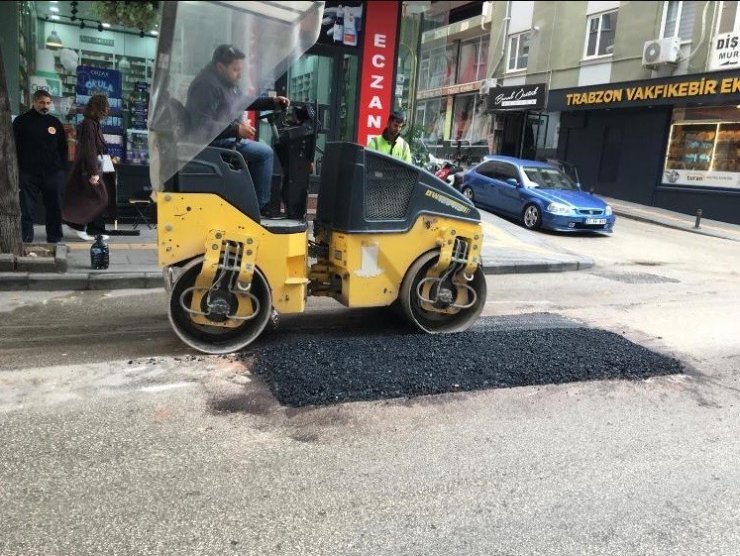 Bilecik’te onlarca noktada asfalt yama çalışması yapıldı