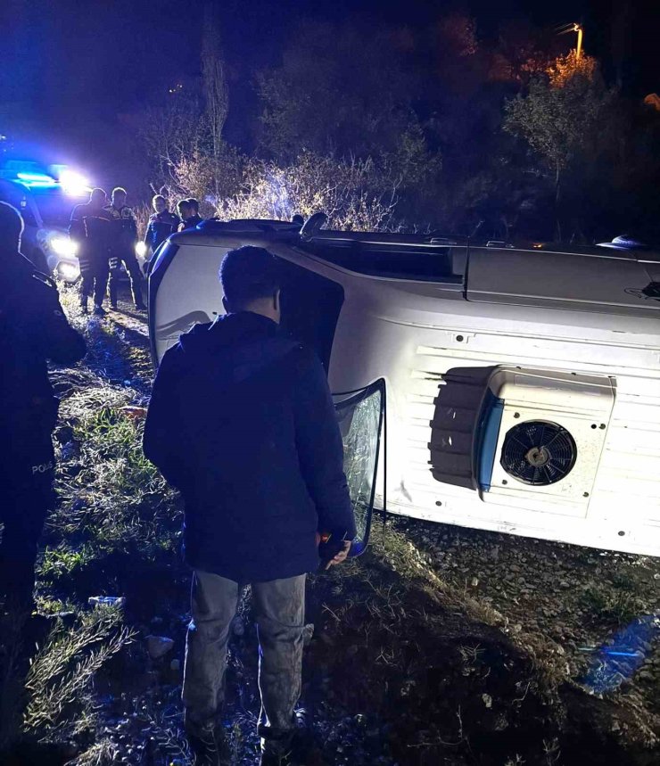 Polisten kaçarken kaza yapınca yakalandı