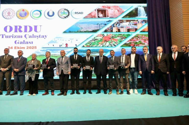 Ordu’da Turizm Çalıştayı’nın galası yapıldı