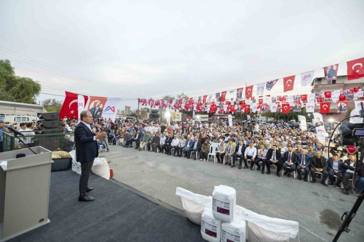 Mersin’de üreticiye 85 milyon liralık destek