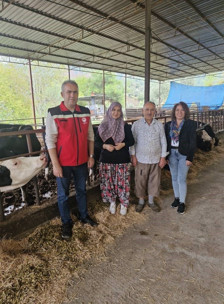 Efelerli kadın çiftçi kendi işletmesini kurdu