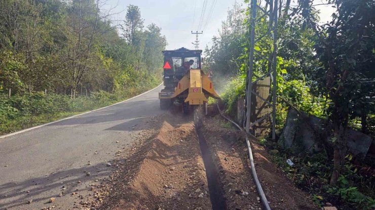 Ordu’da içme suyu altyapısı güçlendiriliyor