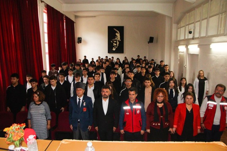 Muğla’da Gaziler öğrencilerle buluştu