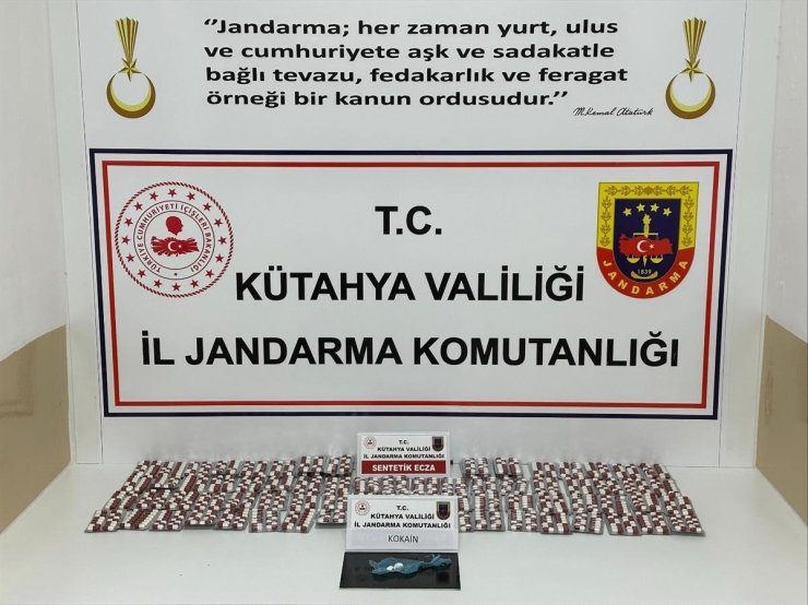 Kütahya’da jandarmadan uyuşturucu operasyonu: 2 şüpheli tutuklandı