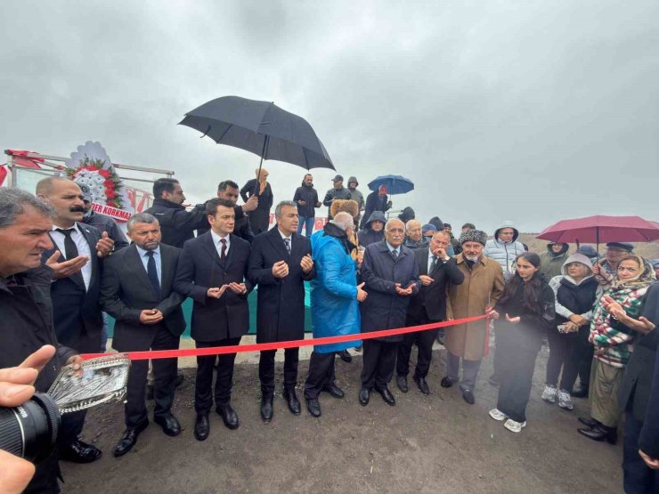 Seyir terasının açılışı yapıldı