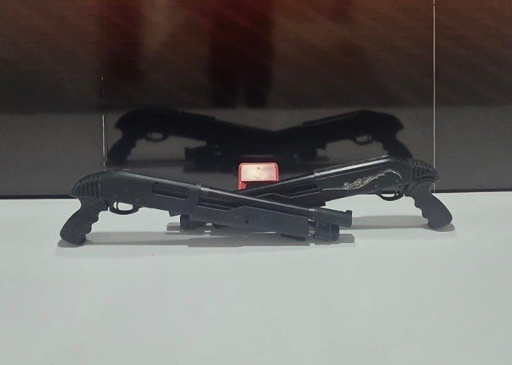 İş yerine pompalı tüfekle saldırıya 2 tutuklama