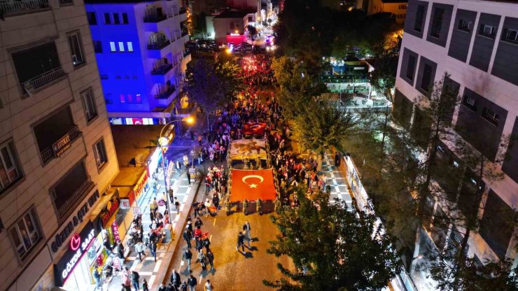 Siverek’te fener alayı yürüyüşü düzenlendi