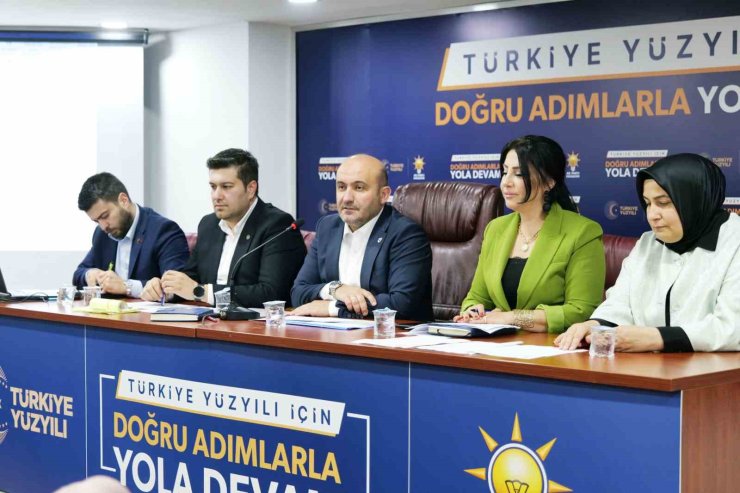 ’3 Kademe İlçe Başkanları ve İlçe Koordinatörleri Birim Toplantısı’ gerçekleştirdi