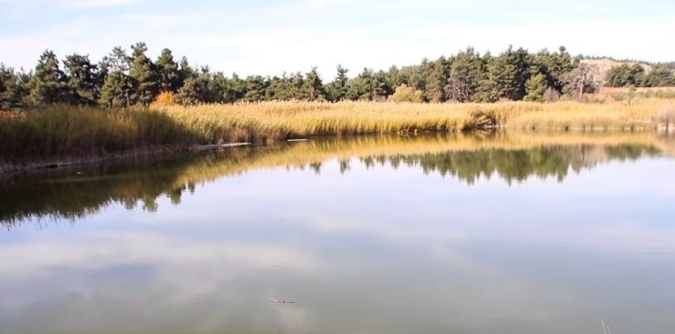 Doğa harikası Saklıgöl eşsiz manzarasıyla ziyaretçilerini bekliyor