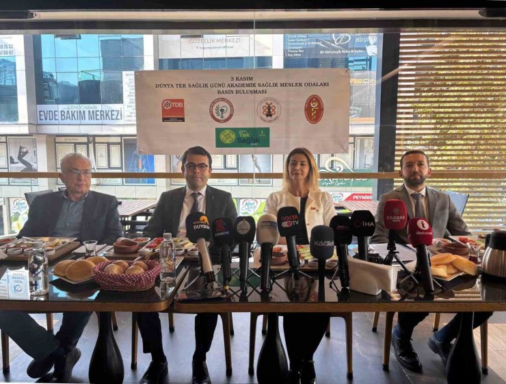 Kocaeli’deki sağlık odalarından "Tek Dünya Sağlık" günü mesajı