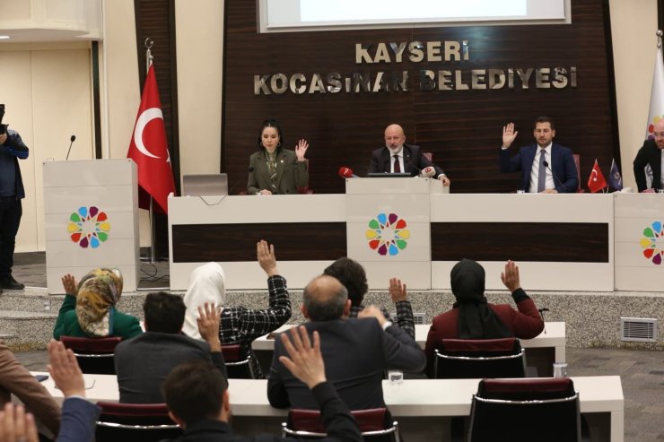 Kocasinan’da Kasım Ayı Meclis Toplantısı gerçekleştirildi
