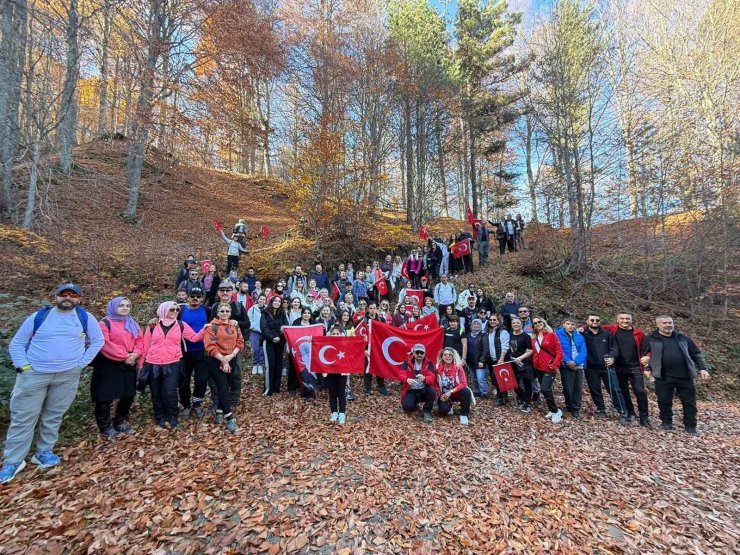 Samsun’da doğa yürüyüşü
