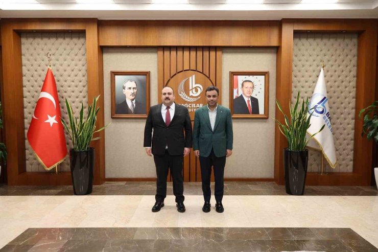 Başkan Hamamcı’dan Bağcılar Belediye Başkanı Yasin Yıldız’a nezaket ziyareti