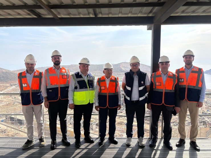 Başkan Büyükkılıç; Akkuyu Nükleer Güç Santrali’ni inceledi